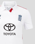 ECB Women's 25/26 Test Replica Short Sleeve Shirt
