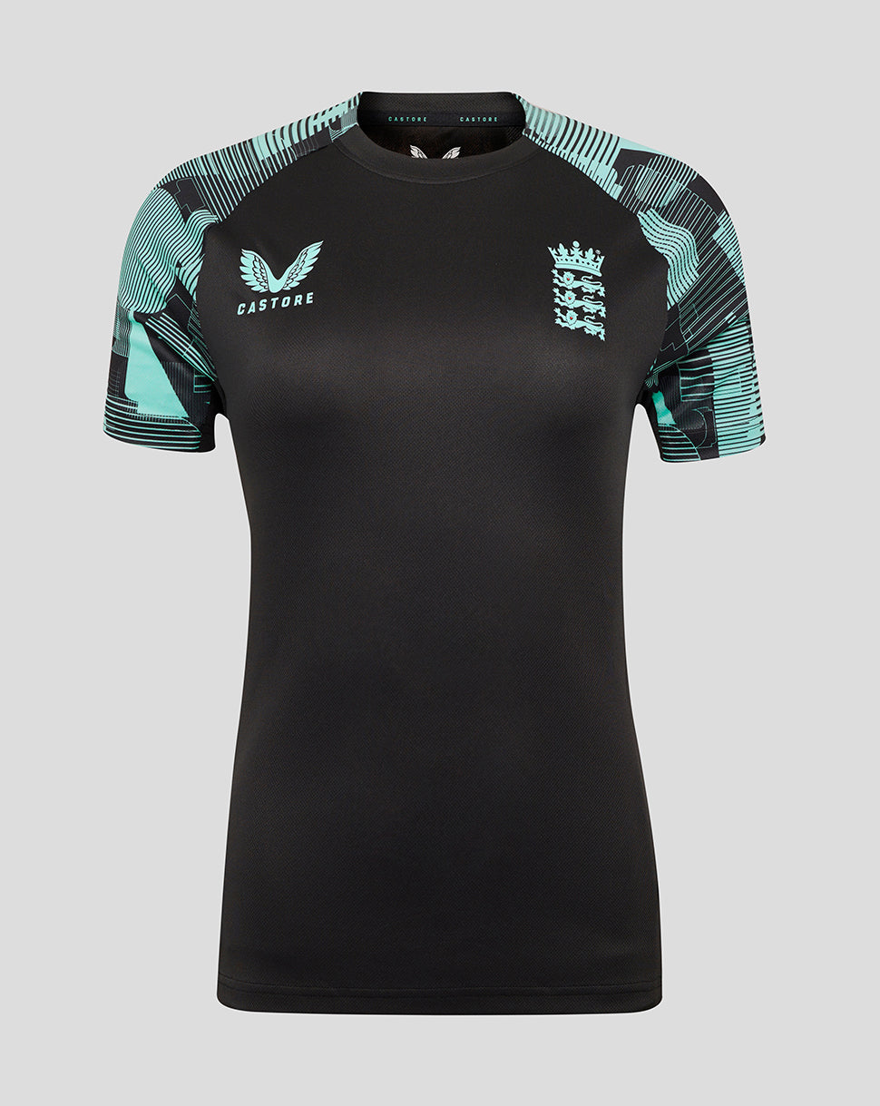 ECB Women's 25/26 Ashes Training Short Sleeve Tee