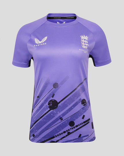 ECB Womens 25/26 Ashes Training Short Sleeve Tee