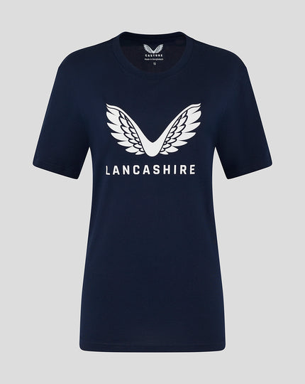 Womens Lancashire Large Logo Tee