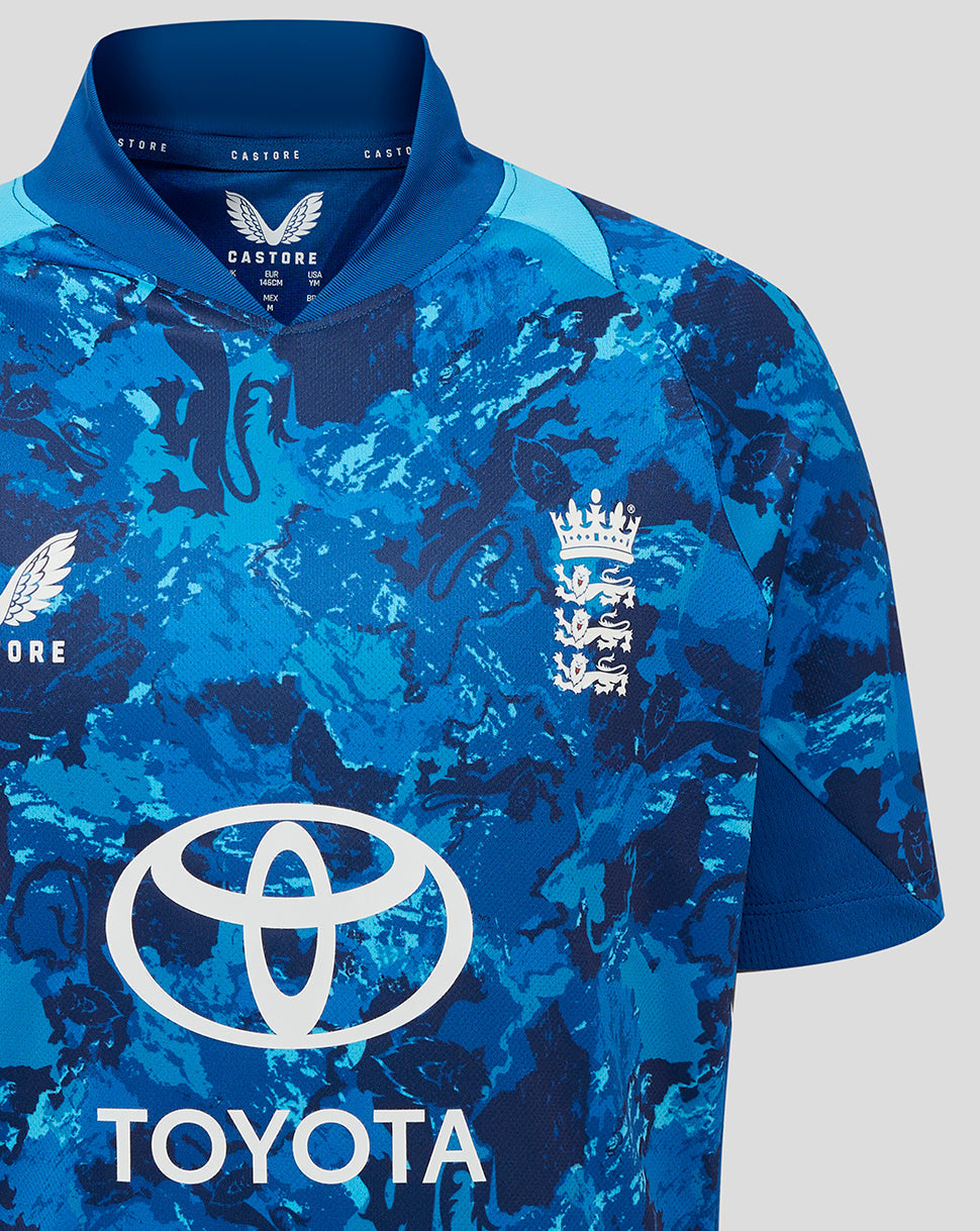ECB Junior 25/26 Odi Replica Short Sleeve Shirt