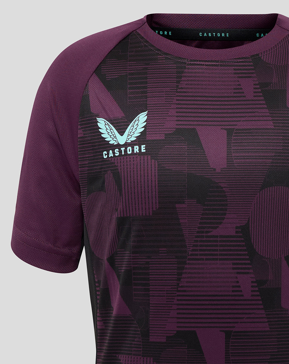 ECB Junior 25/26 Training Short Sleeve Tee