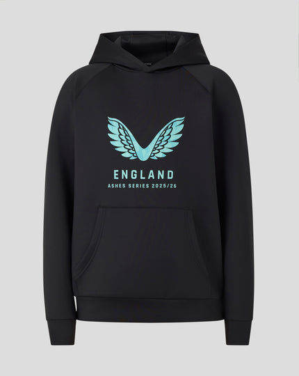 JUNIOR 25/26 ECB ASHES PRO LOCK UP LOGO HOODIE