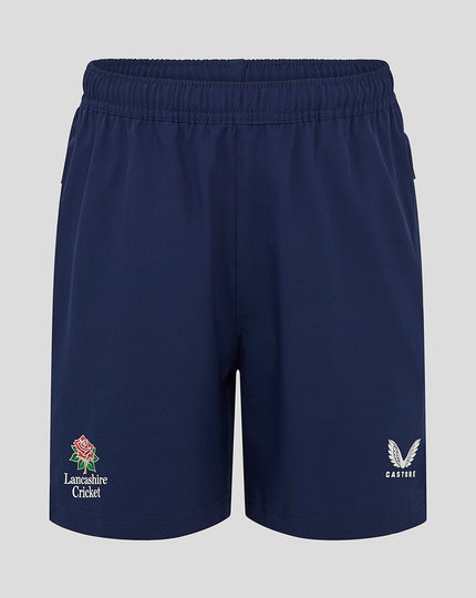 Junior Lancashire Woven Training Short W/Zip Pockets