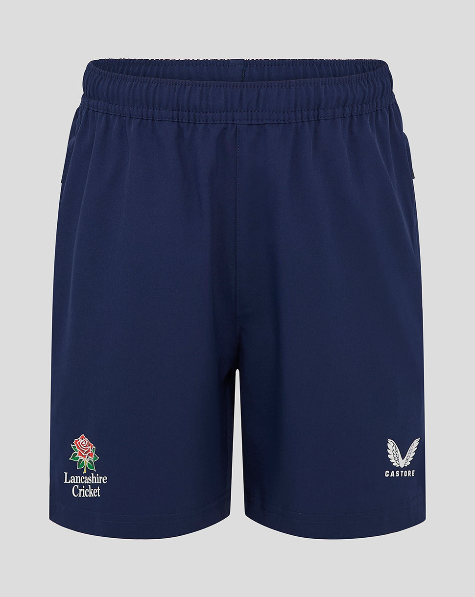 Junior Lancashire Woven Training Short W/Zip Pockets