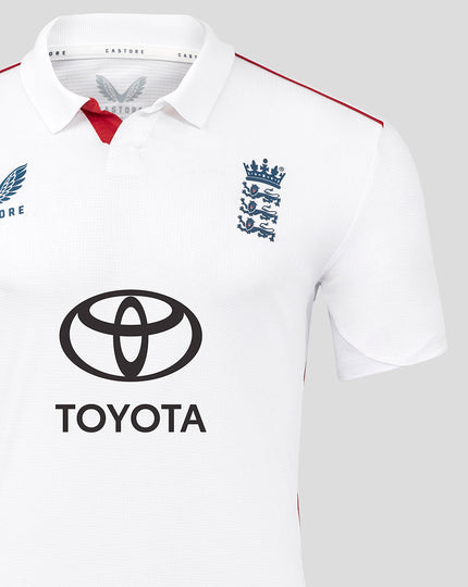ECB Men's 25/26 Test Pro Short Sleeve Shirt