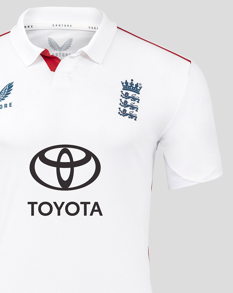ECB Men's 25/26 Test Pro Short Sleeve Shirt