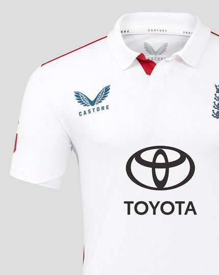 ECB Men's 25/26 Test Pro Short Sleeve Shirt