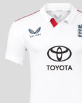 ECB Men's 25/26 Test Replica Short Sleeve Shirt