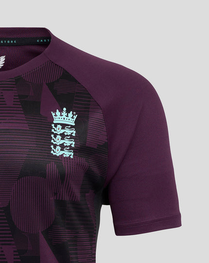 ECB Men's 25/26 Training Short Sleeve Tee