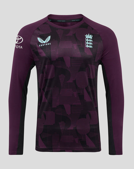 ECB Men's 25/26 Training Long Sleeve Tee