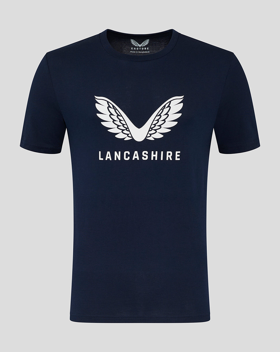 Mens Lancashire Large Logo Tee