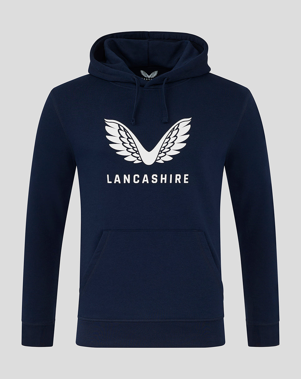 Mens Lancashire Large Logo Hoodie