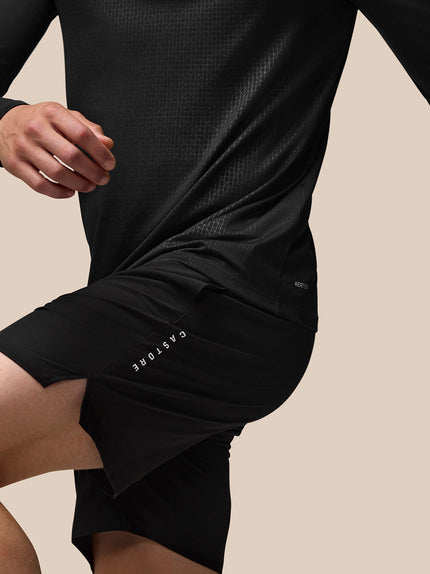 Adapt Training 1/4 Zip Top - Black