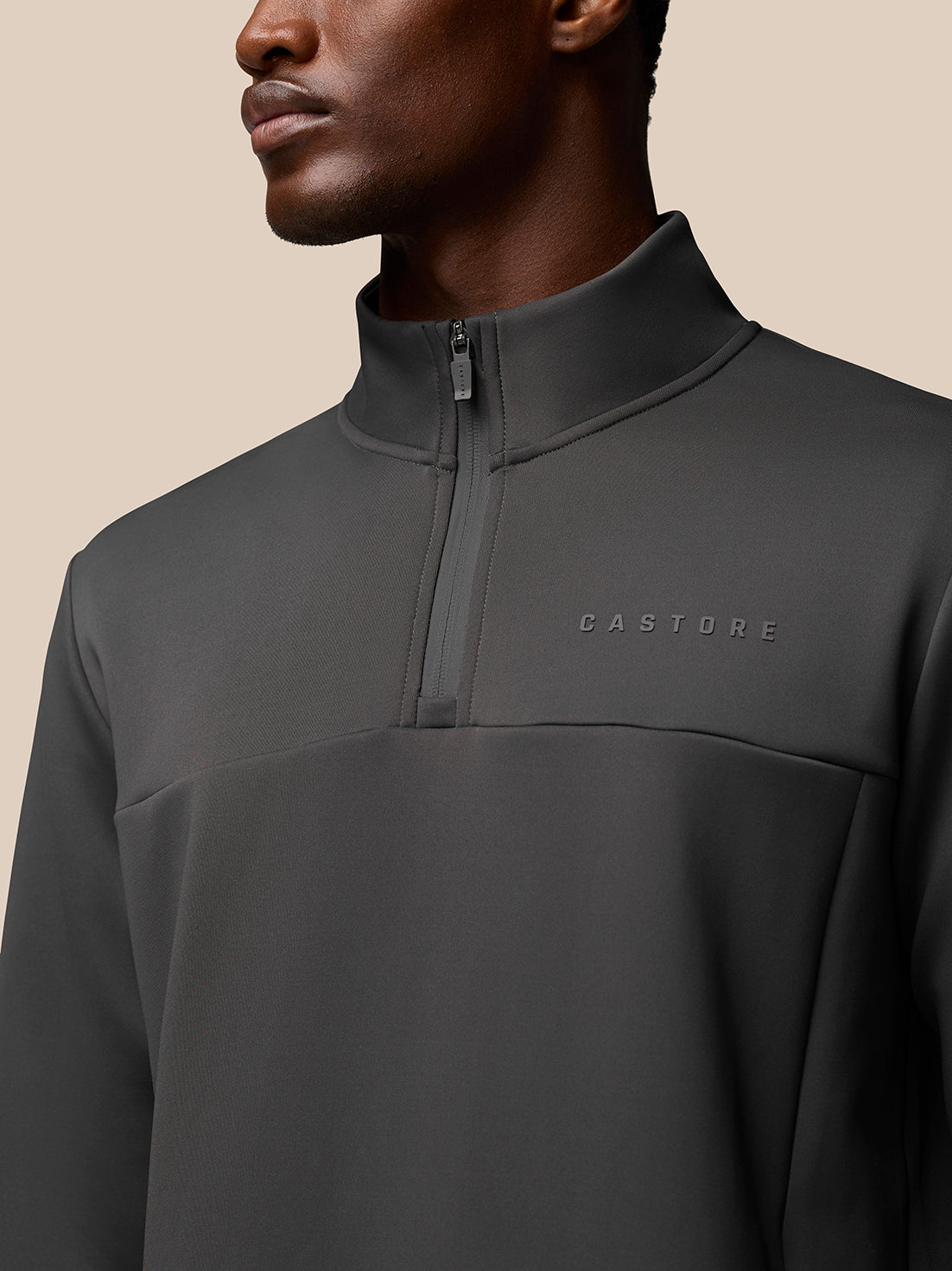 Flex Lifestyle 1/4 Zip - Charcoal