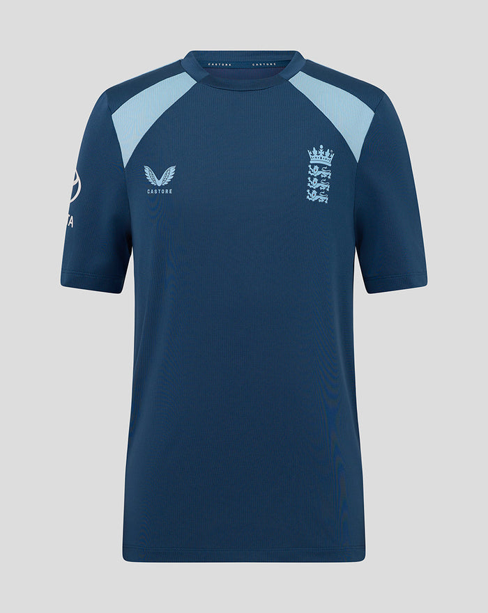 Junior 26/27 Training Short Sleeve T-Shirt - Blue