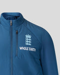 Ensign Blue jacket chest shows England crest with Whole Earth branding.