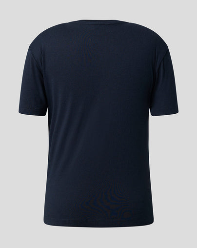 Junior 26/27 Essentials Crest Short Sleeve T-Shirt - Navy