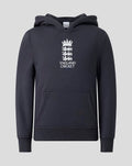 Junior 26/27 Essentials Crest Ovverhead Hoodie - Navy