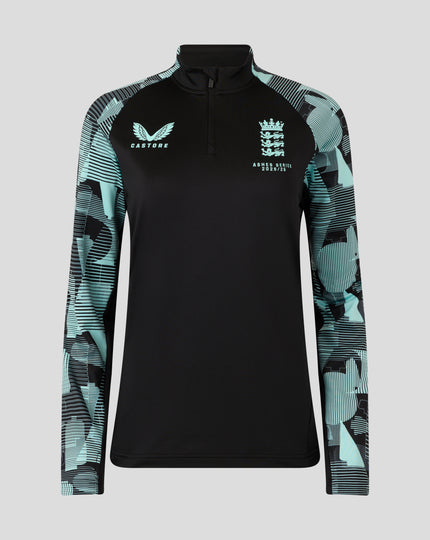 WOMENS 25/26 ECB ASHES PRO QUARTER ZIP TRAINING TOP