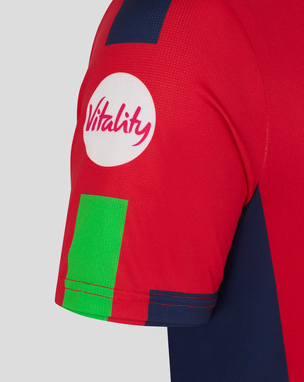 Womens 26/27 T20 Short Sleeve Jersey - Red