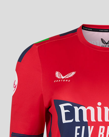 Womens 26/27 T20 Short Sleeve Jersey - Red