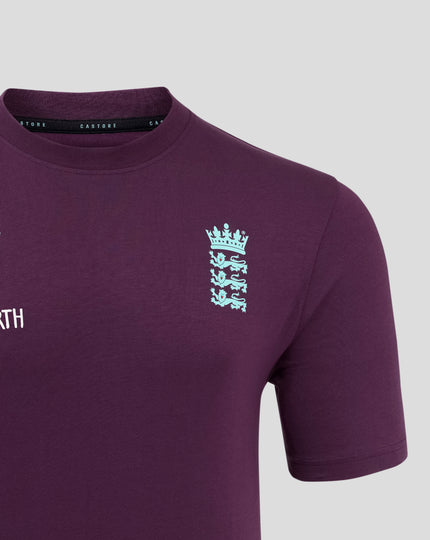Mens 25/26 England Cricket Cotton Training T-Shirt