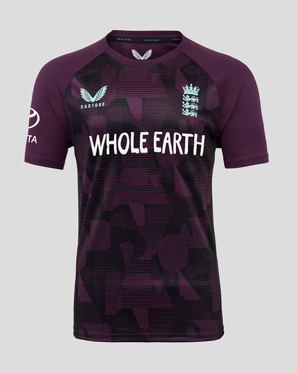 Mens 25/26 England Cricket Pro Training Short Sleeve T-Shirt