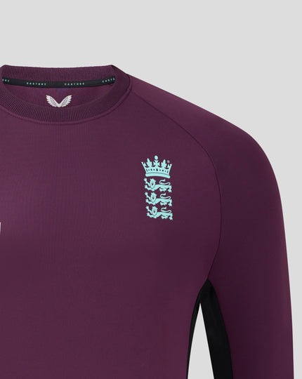 Mens 25/26 England Cricket Pro Training Sweatshirt