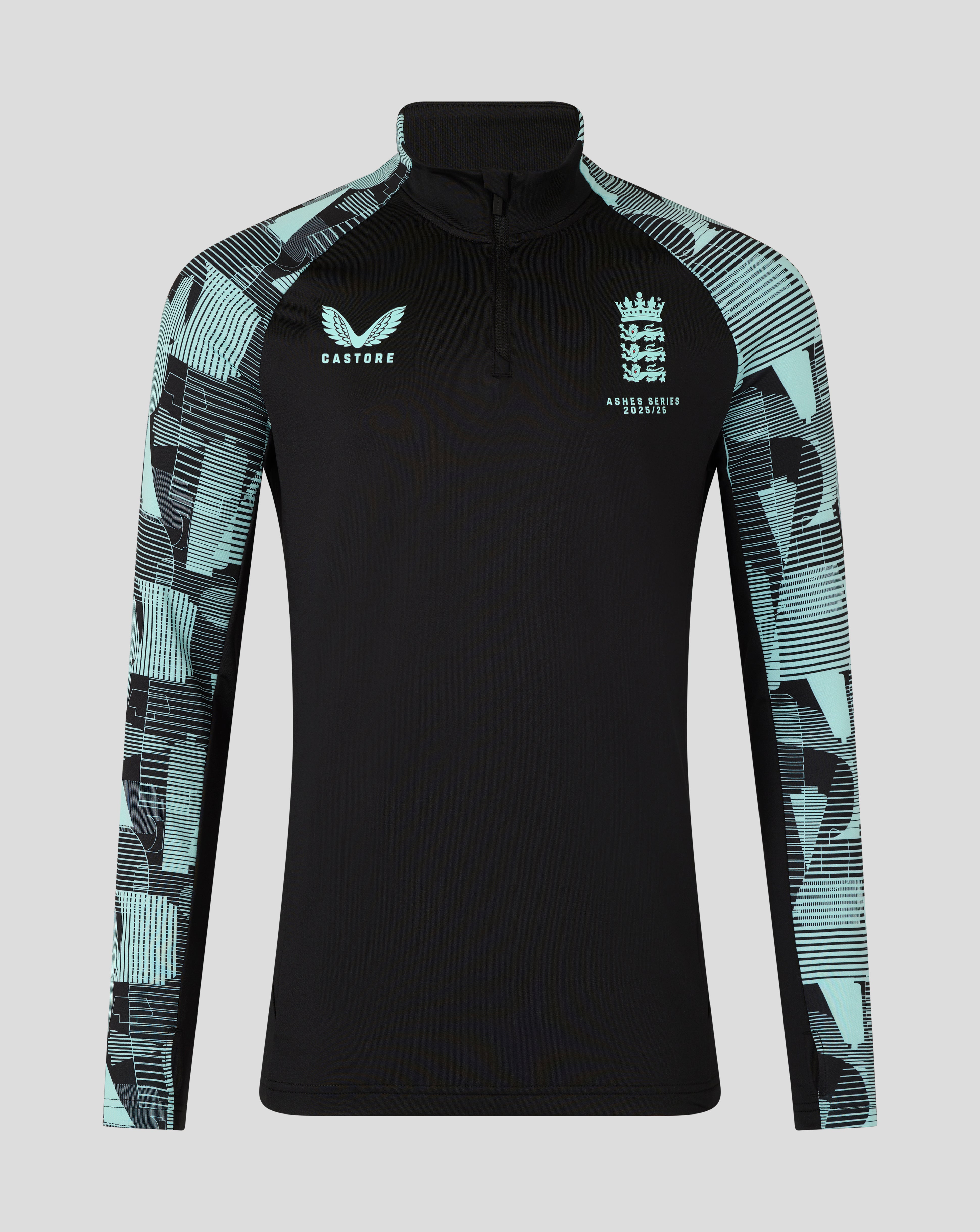 MENS 25/26 ECB ASHES PRO QUARTER ZIP TRAINING TOP